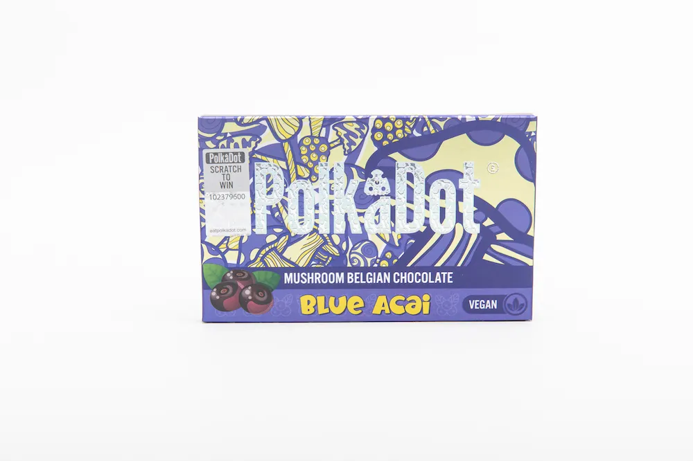 BLUE ACAI CHOCOLATE BAR BLUE ACAI CHOCOLATE BAR